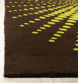 Safavieh Soho 3'-6" x 5'-6" Rug in Brown / Green