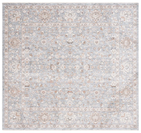Safavieh Harlow 6'-3" x 6'-3" Rug in Grey Blue / Ivory