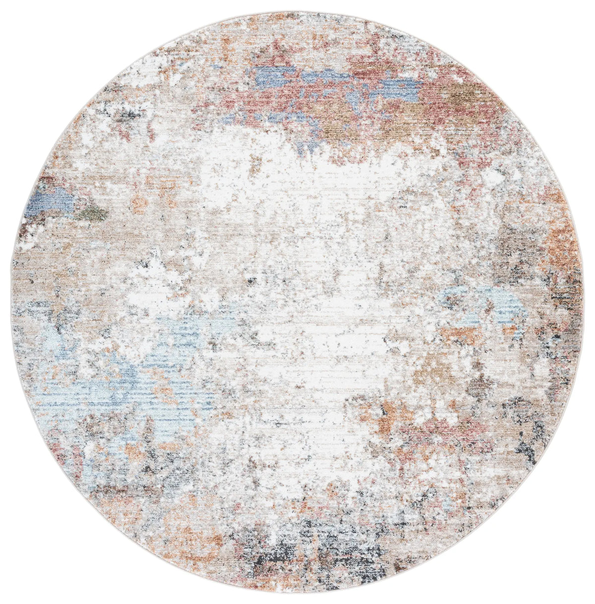 Safavieh Jasmine 5'-3" x 5'-3" Rug in Beige / Light Blue