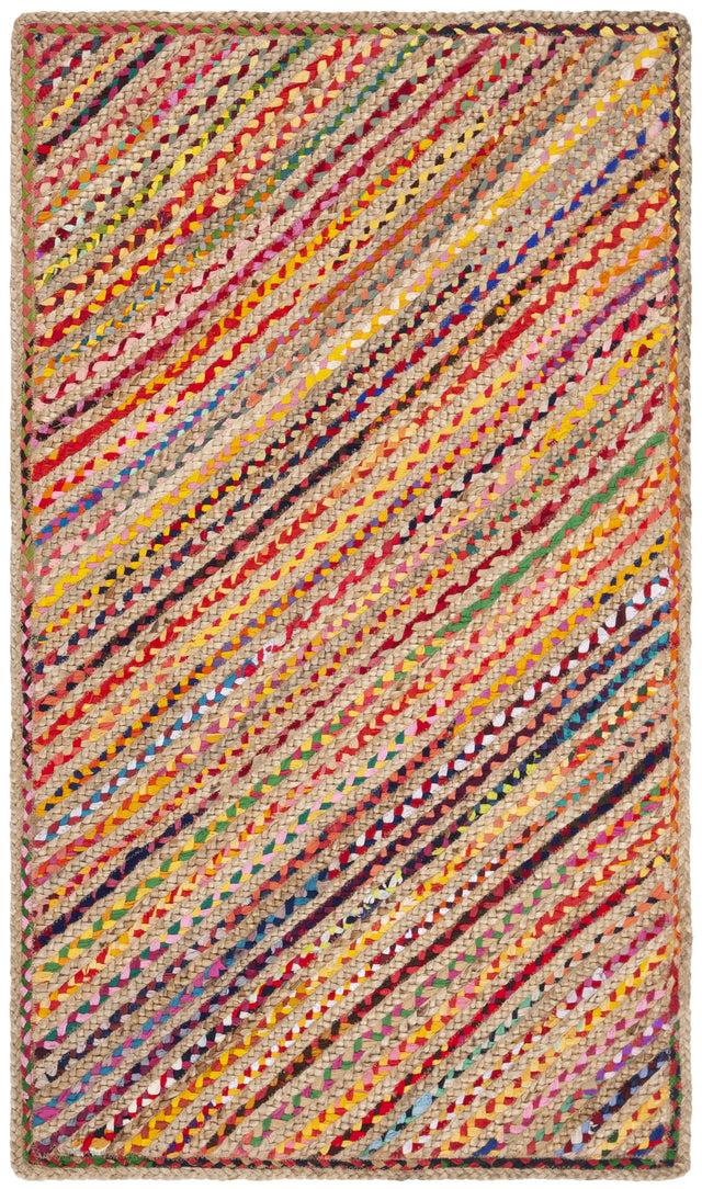 Safavieh Cape Cod 3'-0" x 5'-0" Rug in Natural / Red