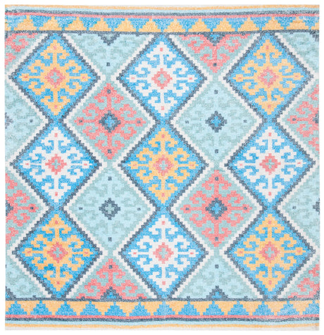 Safavieh Saffron 6'-0" x 6'-0" Rug in Blue / Aqua