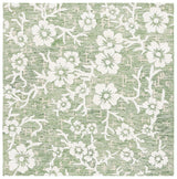 Safavieh Glamour 6'-0" x 6'-0" Rug in Green / Ivory