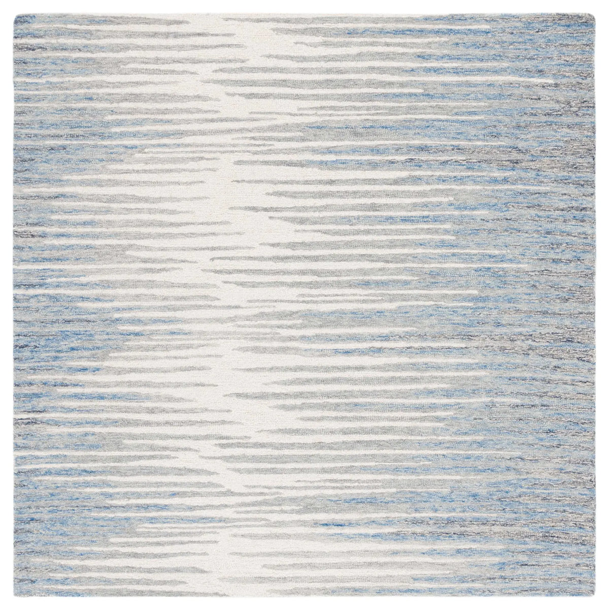 Safavieh Abstract 6'-0" x 6'-0" Rug in Ivory / Dark Blue