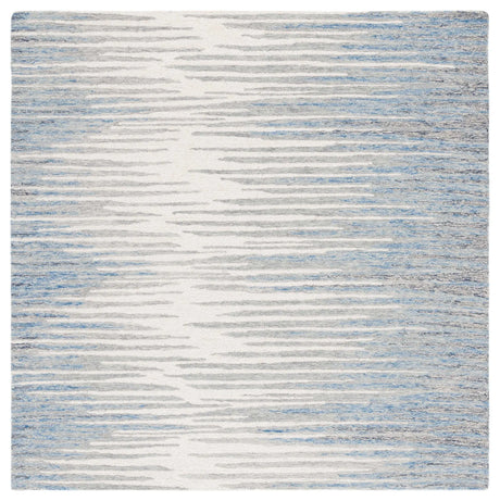 Safavieh Abstract 6'-0" x 6'-0" Rug in Ivory / Dark Blue