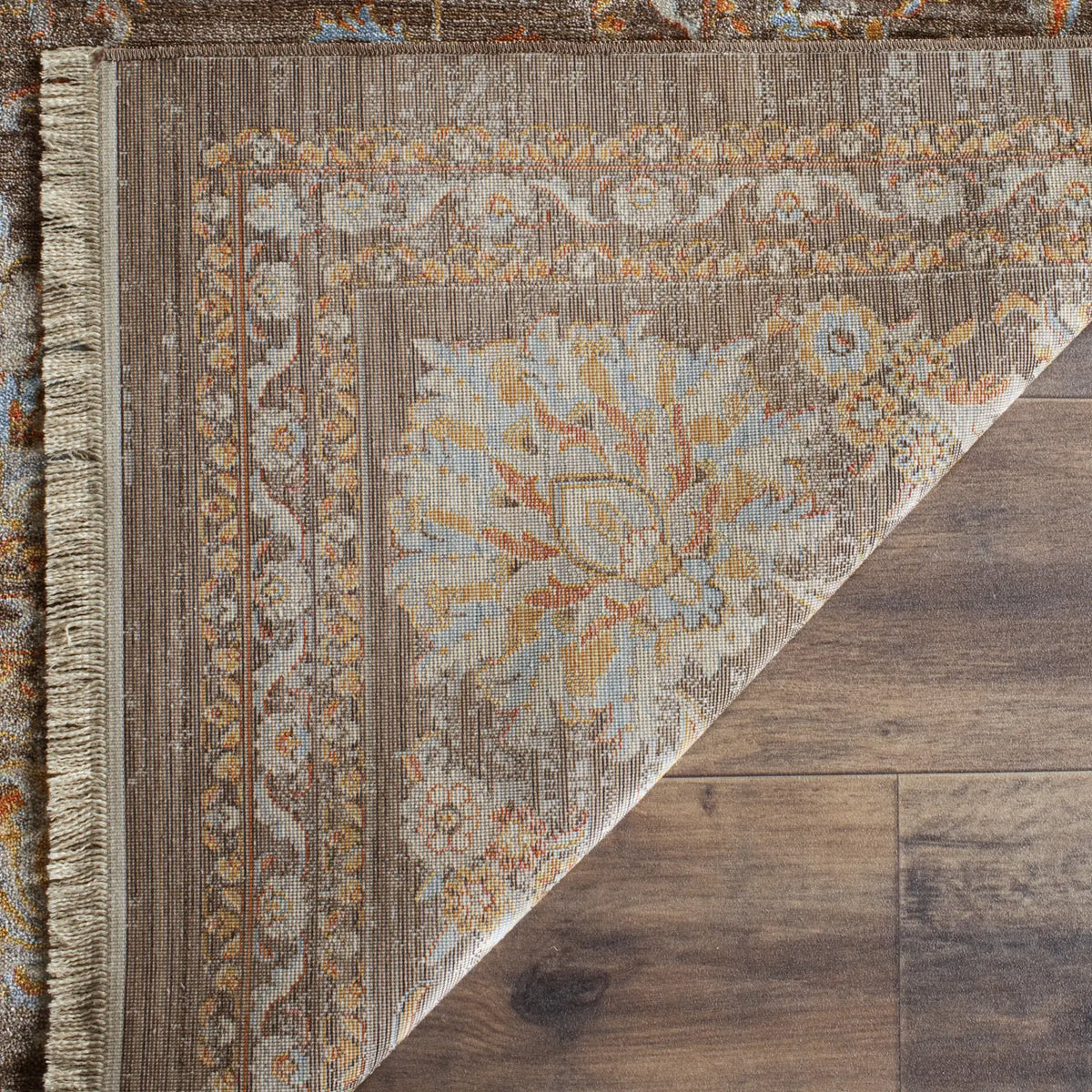 Safavieh Vintage Persian 6'-0" x 9'-0" Rug in Brown / Multi