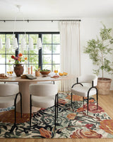 Loloi Belladonna Blm-02 Ivory/Lagoon Rug - room scene 1