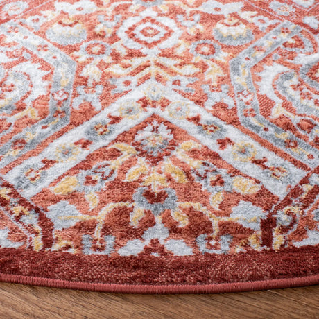 Safavieh Lagoon 6'-7" x 6'-7" Rug in Light Brown / Ivory