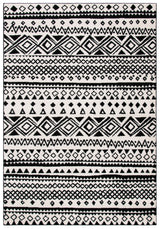 Safavieh Mercer 4'-0" x 6'-0" Rug in Ivory / Charcoal