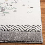 Safavieh Carousel Kids 100 4'-0" x 6'-0" Rug in Ivory / Pink