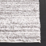 Safavieh Rumi Shag 4'-0" x 6'-0" Rug in Dark Grey / Ivory