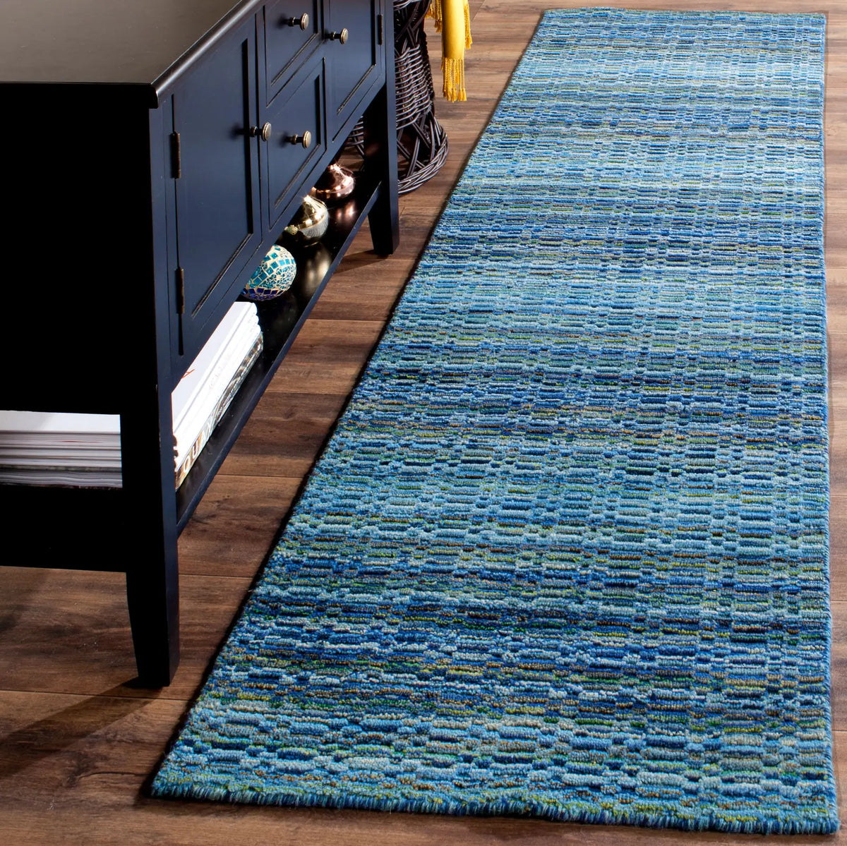 Safavieh Himalaya 2'-3" x 10'-0" Rug in Blue / Multi