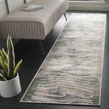 Safavieh Palma 2'-2" x 9'-0" Rug in Beige / Green