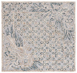 Safavieh Trace 6'-0" x 6'-0" Rug in Grey / Beige