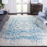 Safavieh Madison 10'-0" x 14'-0" Rug in Teal / Ivory