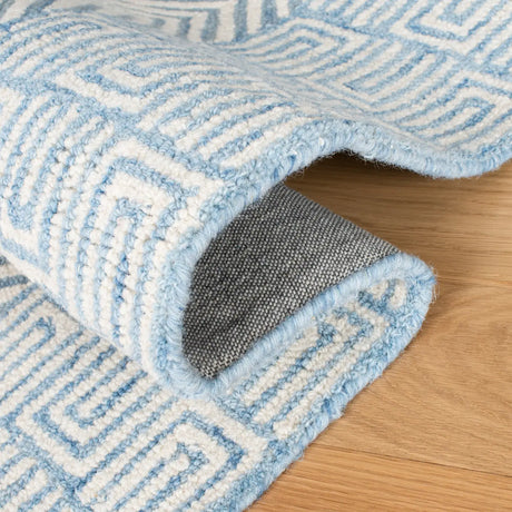Safavieh Roslyn 4'-0" x 6'-0" Rug in Light Blue / Ivory