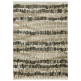 Oriental Weavers Bauer 8120D Beige/ Charcoal Rug - main flat