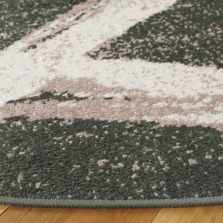Safavieh Adirondack 6'-0" x 6'-0" Rug in Dark Green / Ivory