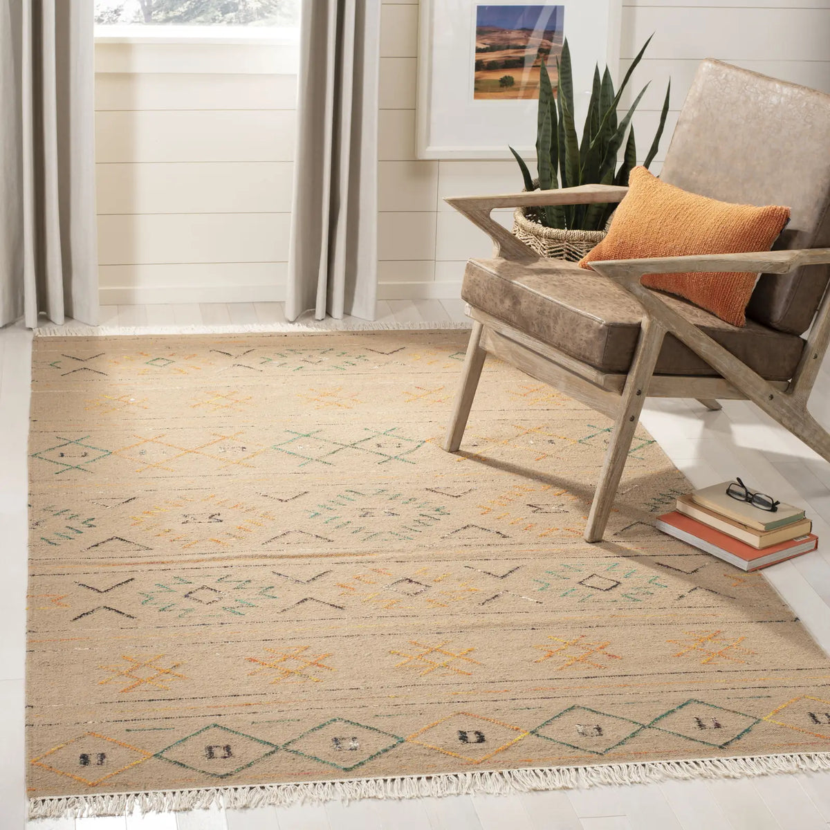 Safavieh Safari 5'-0" x 8'-0" Rug in Multi