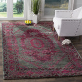 Safavieh Tangier 5'-0" x 8'-0" Rug in Slate Blue / Fuchsia