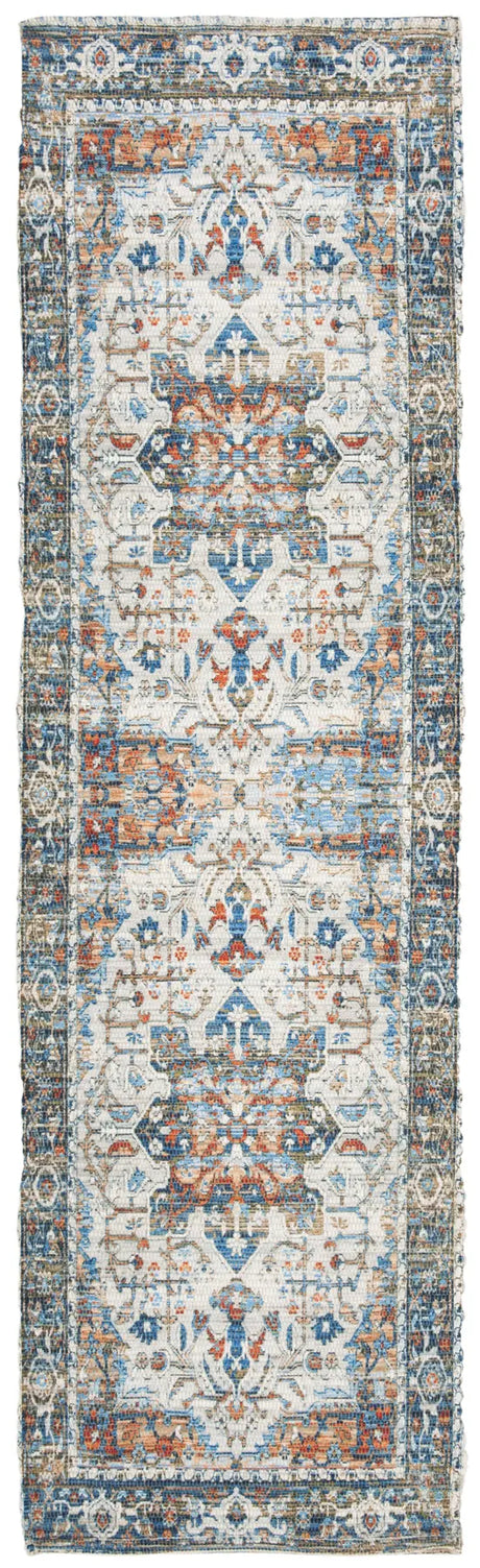 Safavieh Saffron 2'-3" x 6'-0" Rug in Grey / Blue