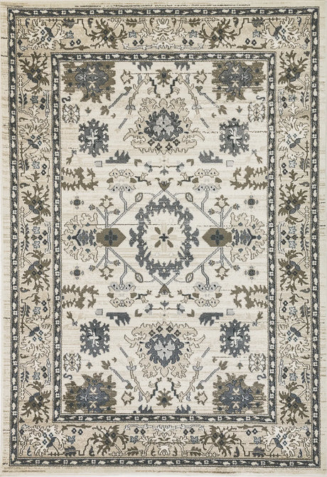 Dynamic Rugs Yazd 8531 Ivory Rugs - Rectangular