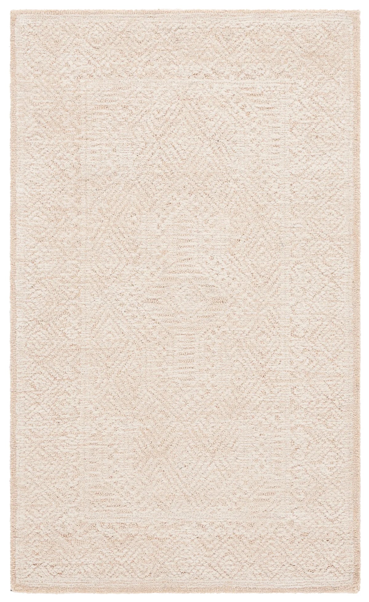 Safavieh Textural 3'-0" x 5'-0" Rug in Beige / Blush