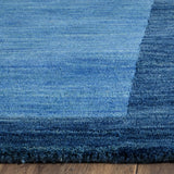 Safavieh Himalaya 2'-3" x 10'-0" Rug in Light Blue / Dark Blue