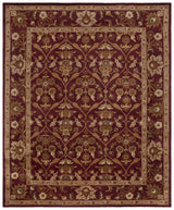 Safavieh Antiquity 9'-6" x 13'-6" Rug in Wine / Gold
