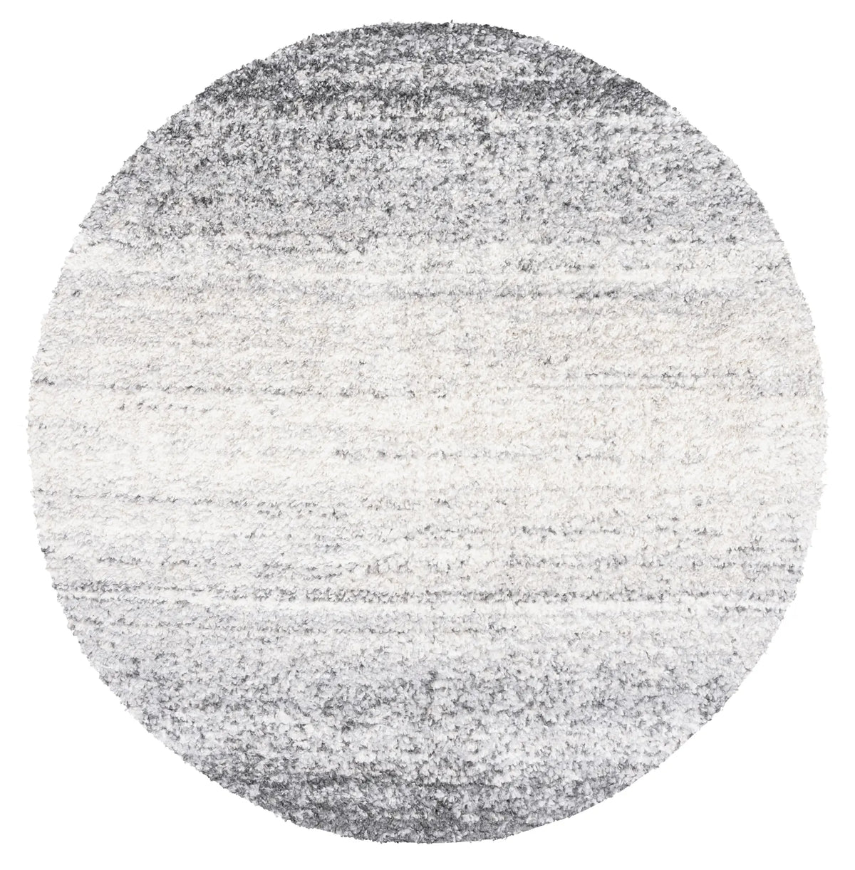 Safavieh Berber Shag 6'-7" x 6'-7" Rug in Grey / Charcoal