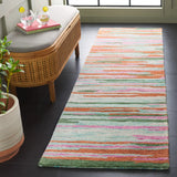 Safavieh Bellagio 2'-3" x 8'-0" Rug in Green / Pink