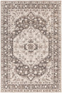 Chandra Daphne DAP-52201 Brown / Tan / White rug, flat view
