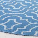 Safavieh Montauk 6'-0" x 6'-0" Rug in Blue / Ivory