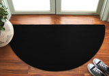 Safavieh Braided 2'-0" x 4'-0" Rug in Black