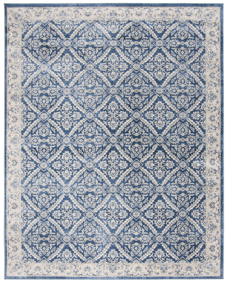 Safavieh Brentwood 10'-0" x 13'-0" Rug in Navy / Creme