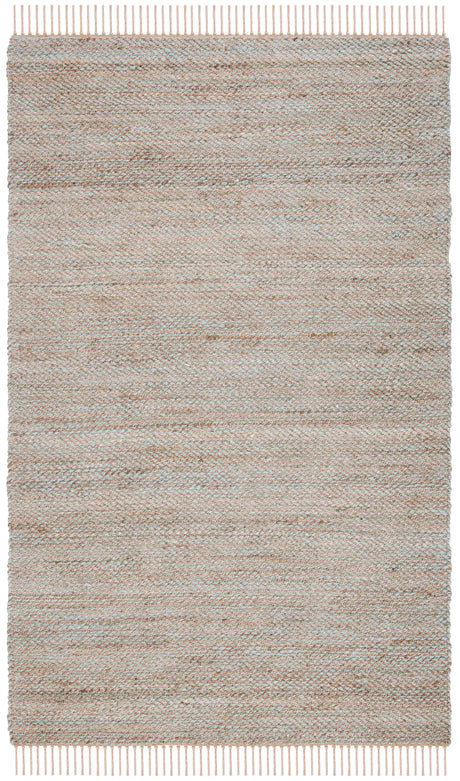 Safavieh Natural Fiber 4'-0" x 6'-0" Rug in Natural / Teal