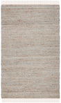 Safavieh Natural Fiber 4'-0" x 6'-0" Rug in Natural / Teal