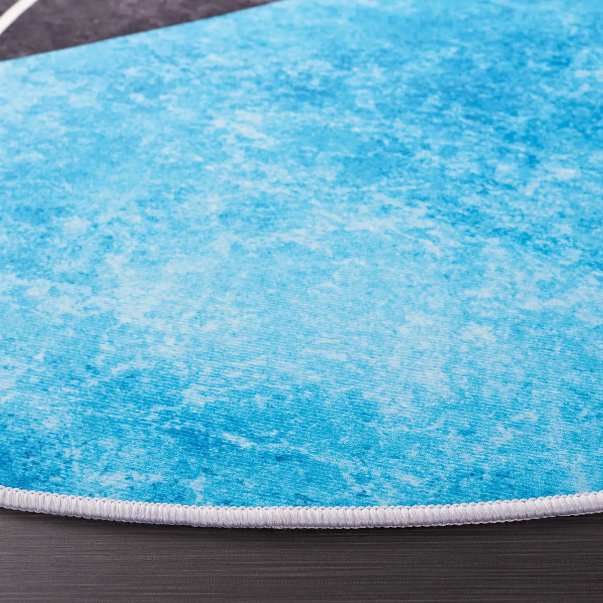 Safavieh Tacoma 6'-0" x 6'-0" Rug in Dark Grey / Turquoise