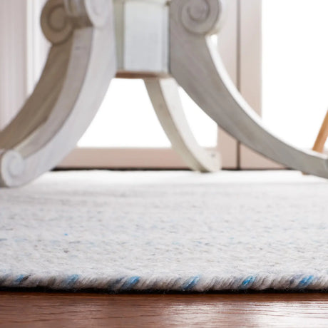 Safavieh Braided 5'-0" x 5'-0" Rug in Ivory / Light Blue