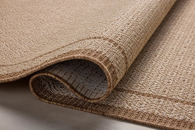 Loloi Merrick Mer-05 Chestnut/Oatmeal Rug - pile height