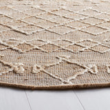 Safavieh Natural Fiber 6'-0" x 6'-0" Rug in Natural / Ivory