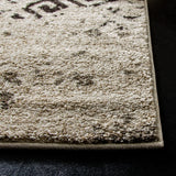 Safavieh Retro 5'-3" x 8'-0" Rug in Creme / Brown