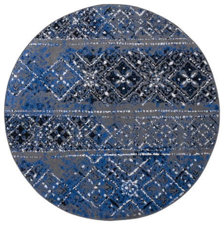 Safavieh Adirondack 6'-0" x 6'-0" Rug in Silver / Multi