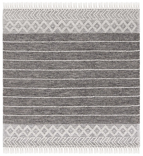 Safavieh Vermont 6'-0" x 6'-0" Rug in Black / Ivory