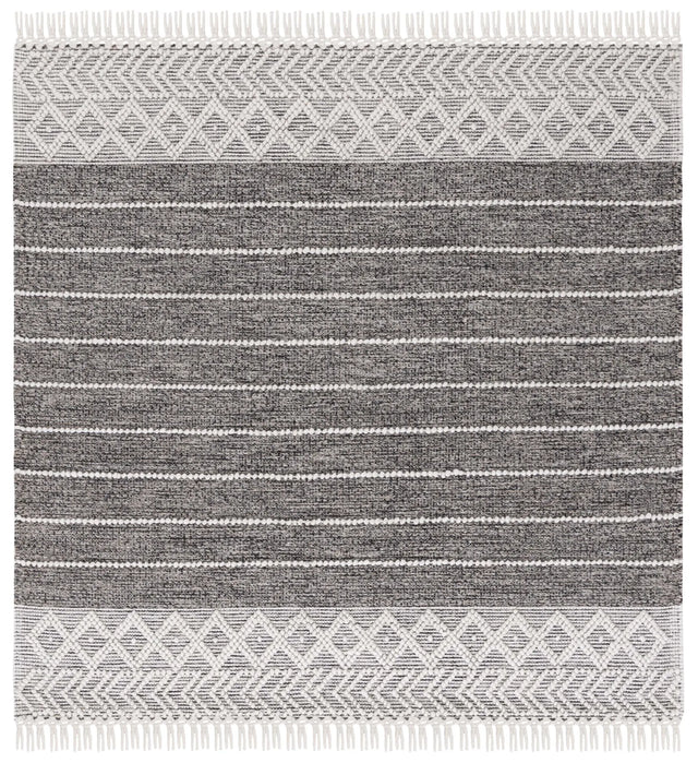 Safavieh Vermont 6'-0" x 6'-0" Rug in Black / Ivory