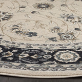 Safavieh Lyndhurst 7'-0" x 7'-0" Rug in Light Beige / Anthracite