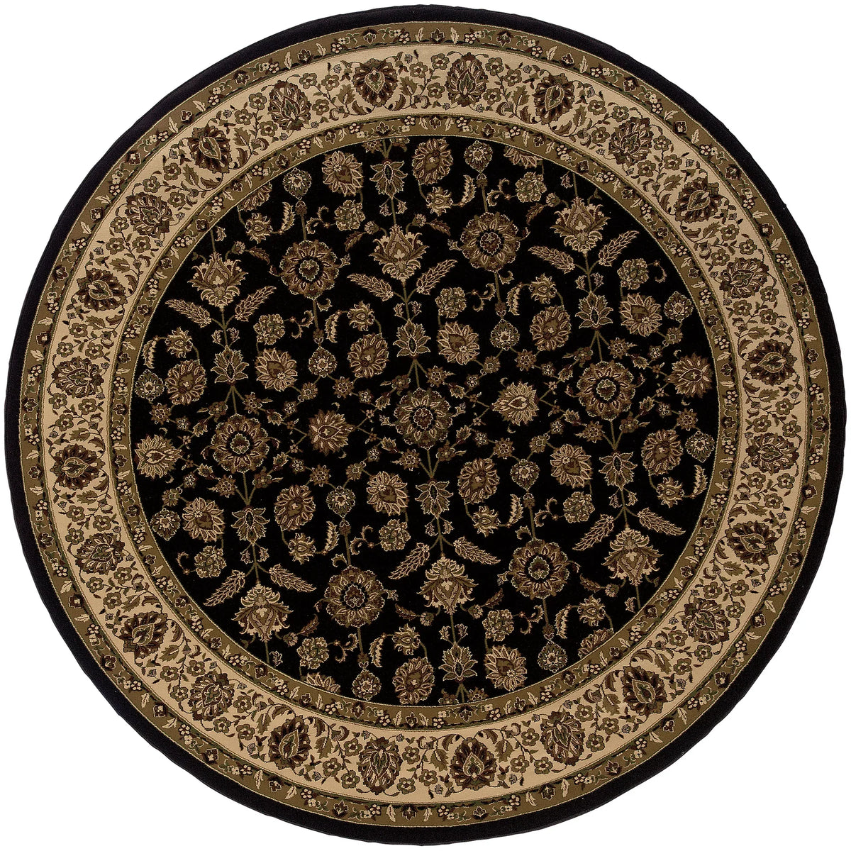 Oriental Weavers Sphinx Ariana 271d3 Brown / Ivory Rugs - main flat