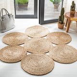 Safavieh Natural Fiber 3'-0" x 3'-0" Rug in Natural