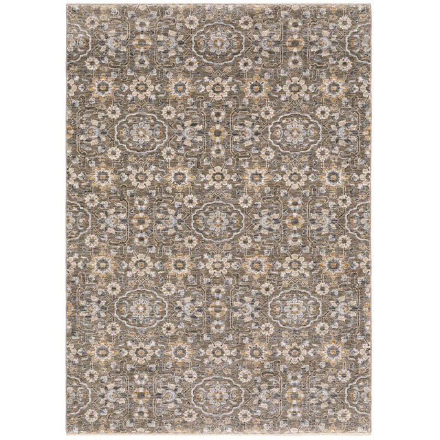 Oriental Weavers Sphinx Maharaja 532D1 Grey/Gold Rugs - main flat