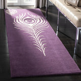 Safavieh Soho 2'-6" x 10'-0" Rug in Purple / Ivory