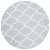 Safavieh Cambridge 6'-0" x 6'-0" Rug in Light Blue / Ivory
